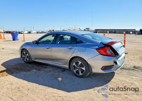 2020 Honda Civic Lx z USA, uszkodzony, nr VIN 2HGFC2F68LH560178